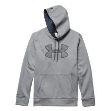 SUDADERA GRIS LOGO GRANDE