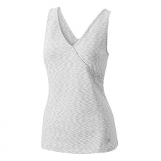 Camiseta Wilson Striated Wrap Blanca