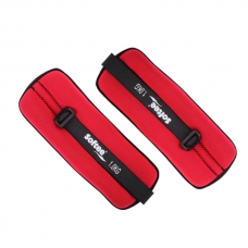 Tobilleras Muequeras Lastradas Softee Rojas