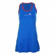 VESTIDO OCHO PADEL AZUL NARANJA