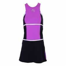 VESTIDO OCHO PADEL LILA MARENGO GRIS