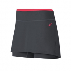 FALDA ASICS CLUB BOOTY SKORT GRIS ROSA FLUOR