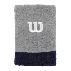 Muequera Wilson Wristband 2 Und Gris Azul