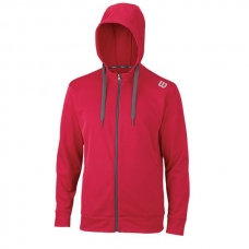Sudadera Wilson Fw16 Zip Hoodie Roja