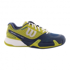 Wilson Rush Pro 2.0 Clay Court Lima Azul