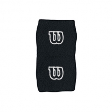 MUEQUERA WILSON NEGRA LOGO BLANCO WRISTBAND