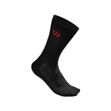 CALCETINES WILSON CREW SOCK NEGROS 3PR/PK