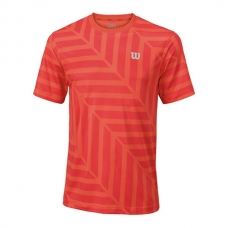 CAMISETA WILSON SU LABYRINTH CREW CORAL