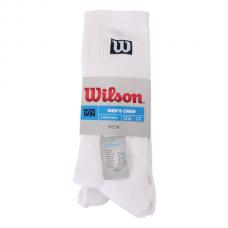 Calcetines Wilson Mens Crew 3pp Blancos