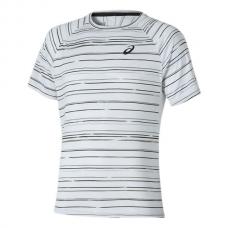 Camiseta Asics Club Graphic Sleeve Tee Blanco