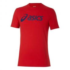 Camiseta Asics Stripes Logo Roja