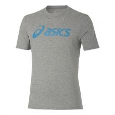 Camiseta Asics Stripes Logo Tee Gris