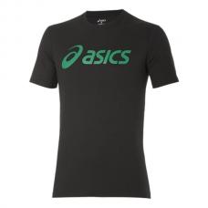 Camiseta Asics Stripes Logo Tee Negra