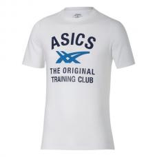 Camiseta Asics Stripes Tee Blanca