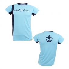 Camiseta Black Crown Go Celeste