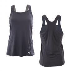 Camiseta de tirantes Wilson Tour Tank II Negra
