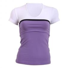 Camiseta Manga Corta Mi Activewear Hudd Violeta