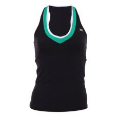 Camiseta Mi Activewear Hudd Nadadora Negra Verde
