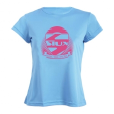 T SHIRT SIUX FEMME ENTRENAMIENTO BLEU CELESTE