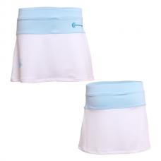 FALDA ECLYPSE GILDA BLANCO AZUL