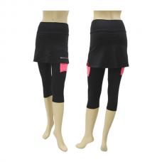 Falda Pirata Black Crown Bari Negro Fresa
