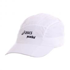 gorra asics padel cap blanca