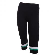 Leggings Capri Mi Activewear Hudd Negro Verde