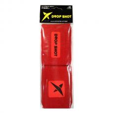 Muequera Drop Shot Soft Roja 2 unidades