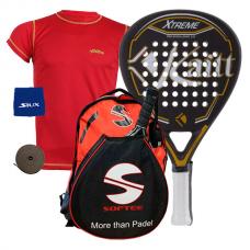 PACK KAITT XTREME PRO EXCELLENCE Y MOCHILA SOFTEE PADEL REX