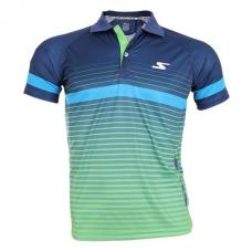 Polo Siux Linked Azul Verde