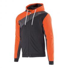 Sudadera Head Axel Negra Naranja