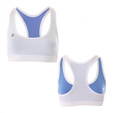 Sujetador deportivo Wilson Rush Reversible Blanco