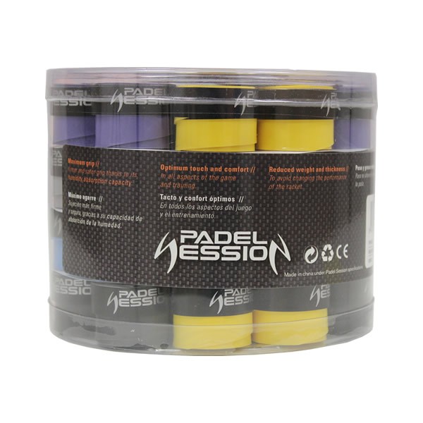 Tambor 50 overgrips Padel Session colores